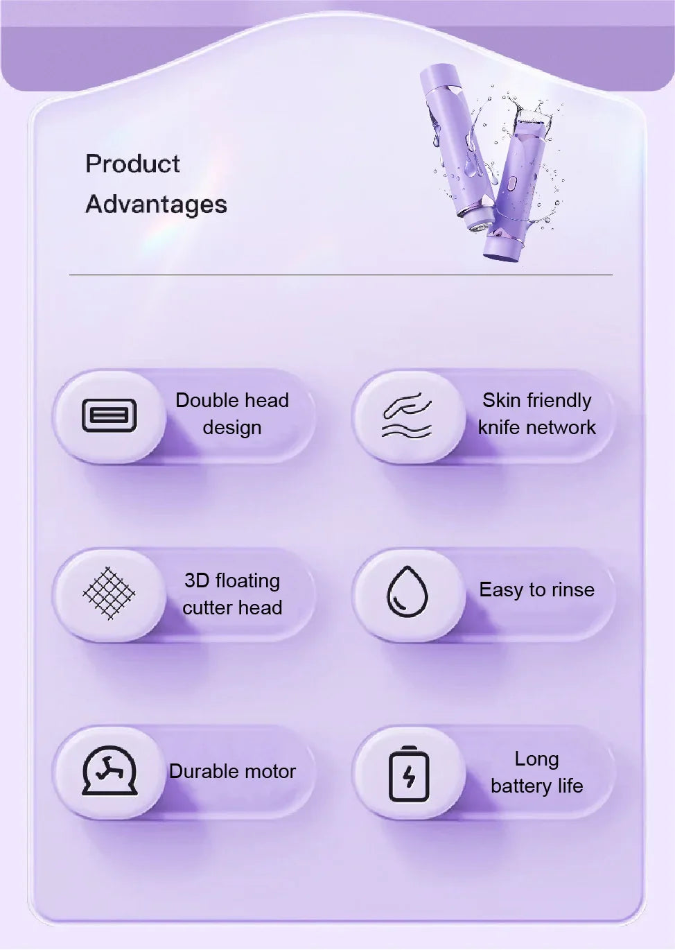 GlowShave™ Precision Trimmer